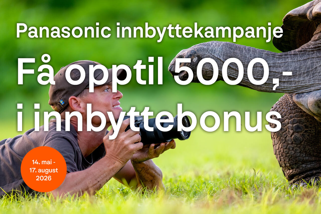 Panasonic innbyttekampanje